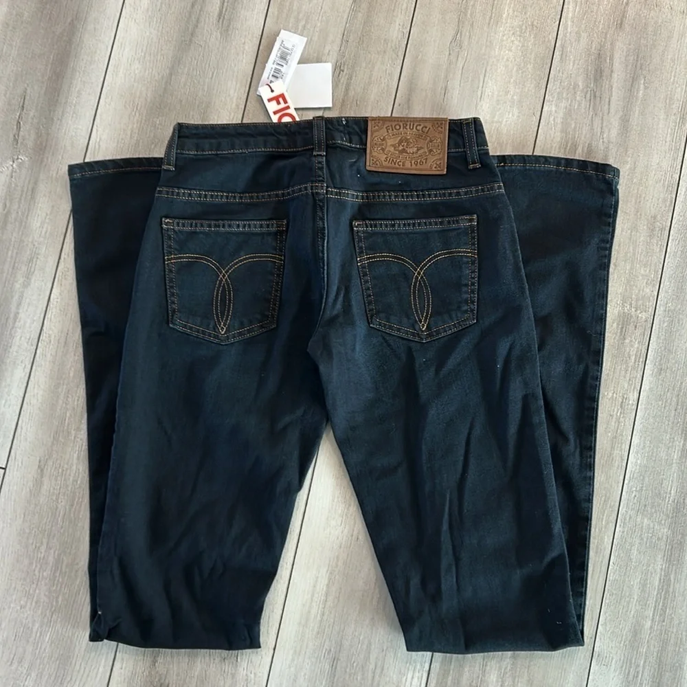 Fiorucci Straight leg jeans size 26 long tall NWT